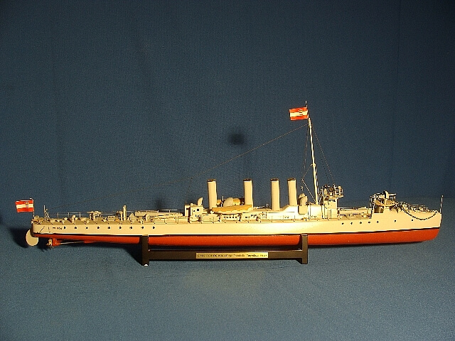 SMS CSIKOS, model ship